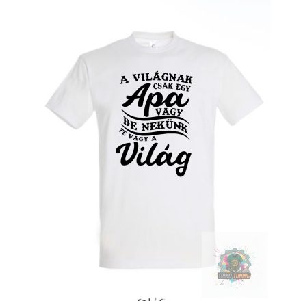 A vilagnak csak egy apa vagy ferfi fehér