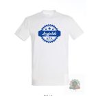 Legjobb apa feliratos polo APA0010 ferfi fehér