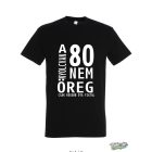 A 80 NEM OREG ferfi fekete