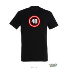 40 ES ferfi fekete