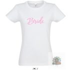 Bride feliratos polo 2 noi fehér