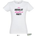 ABSOLUT Lanybucsu PARTY noi fehér