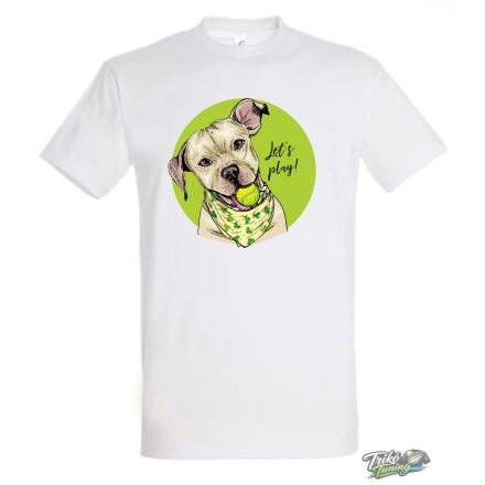 LET'S PLAY FÉRFI PÓLÓ FEHÉR