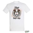 ADOPT DON'T SHOP FÉRFI PÓLÓ FEHÉR