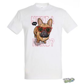 NEED A HAND FÉRFI PÓLÓ FEHÉR