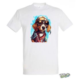 DOG #6 FÉRFI PÓLÓ FEKETE