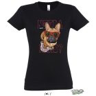 NEED A HAND NŐI PÓLÓ FEKETE