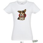 DOG #3 NŐI PÓLÓ FEHÉR