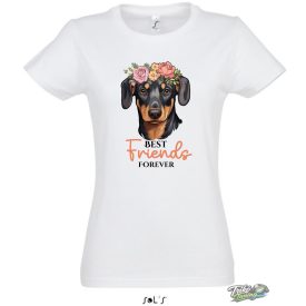 BEST FRIENDS FOREVER NŐI PÓLÓ FEHÉR