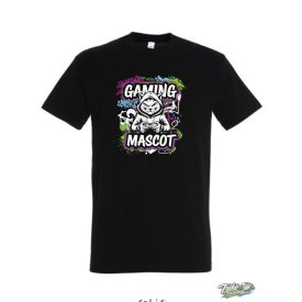 GAMING MOSCOT FÉRFI PÓLÓ FEKETE