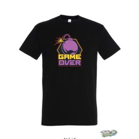 GAME OVER FÉRFI PÓLÓ FEKETE