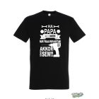 HA PAPA NEM TUDJA MEGJAVÍTANI, AKKOR SENKI SEM FÉRFI FELIRATOS PÓLÓ FEKETE