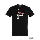 I LOVE YOU#2 FÉRFI PÓLÓ