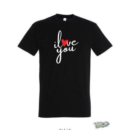 I LOVE YOU#2 FÉRFI PÓLÓ