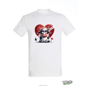 NO VALENTINE #4 FÉRFI PÓLÓ FEHÉR