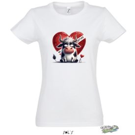 NO VALENTINE #4 NŐI PÓLÓ FEHÉR