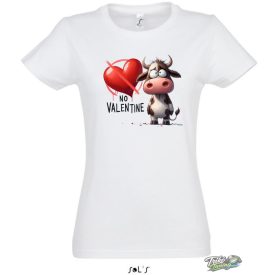 NO VALENTINE #7 NŐI PÓLÓ FEHÉR