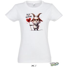 NO VALENTINE #9 NŐI PÓLÓ FEHÉR