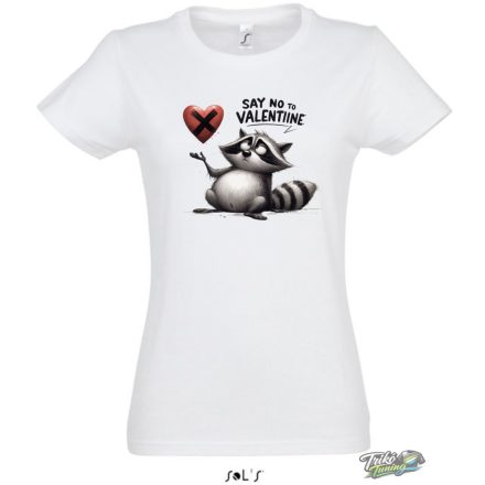 NO VALENTINE #19 NŐI PÓLÓ FEHÉR