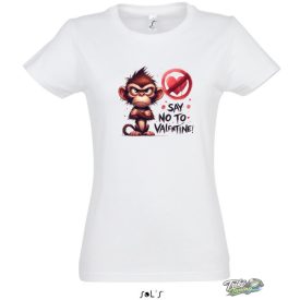 NO VALENTINE #20 NŐI PÓLÓ FEHÉR