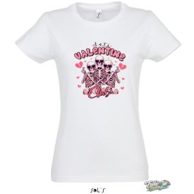 ANTI VALENTINE CLUB #2 NŐI PÓLÓ FEHÉR