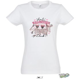 ANTI VALENTINE CLUB #3 NŐI PÓLÓ FEHÉR