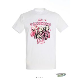 ANTI VALENTINE CLUB FÉRFI PÓLÓ FEHÉR