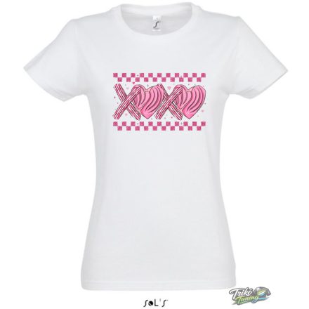 XOXO #1 NŐI PÓLÓ FEHÉR