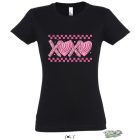 XOXO #1 NŐI PÓLÓ FEKETE