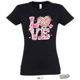 LOVE NŐI PÓLÓ FEKETE