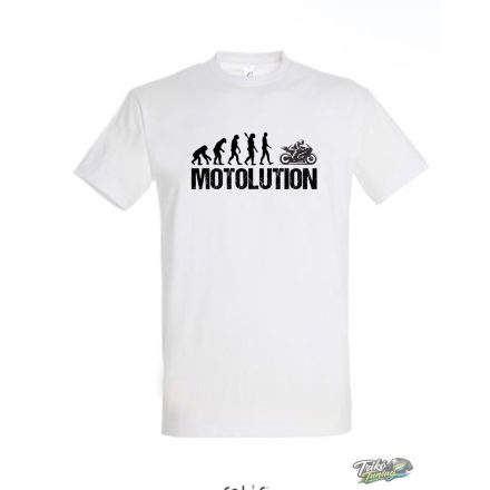 MOTOLUTION ferfi fehér