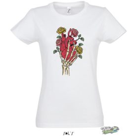 HEART AND ROSES FEHÉR