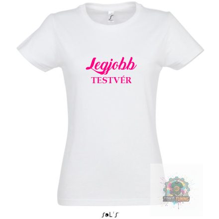 Legjobb testver noi polo 3 noi fehér