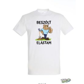 BESZOLT ELASTAM KUTYA ferfi fehér