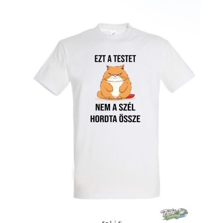 EZT A TESTET NEM A SZÉL HORDTA ÖSSZE- MÉRGES MACSKA FÉRFI PÓLÓ